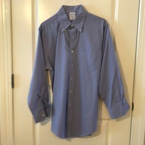 Men’s Blue Brooks Brothers Dress Shirt
